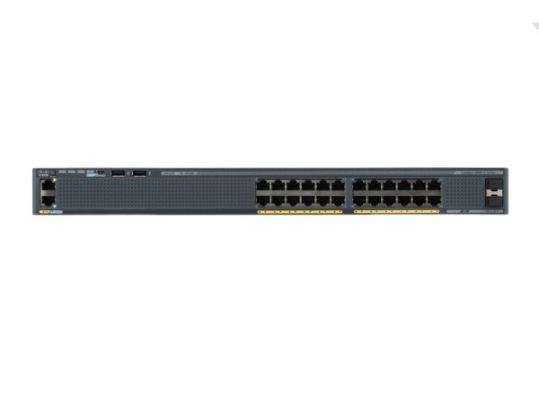 Cisco Catalyst 2960-X 24 GigE, 2 x 1G SFP, LAN Lite, WS-C2960X-24TS-LL
